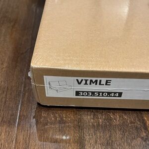 Ikea VIMLE loveseat cover section Gunnared Medium grey -NWT